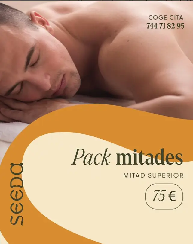 Pack por mitades de depilacion laser